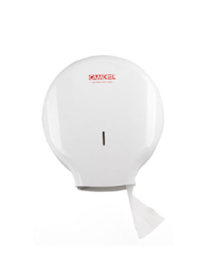 Portarollos higiénico industrial plástico blanco