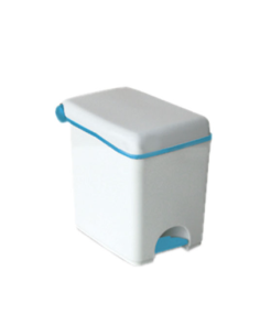 Papelera pedal plastico 25l.